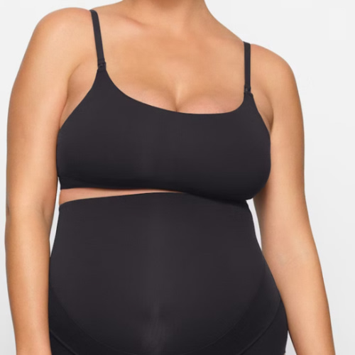 FITS EVERYBODY MATERNITY PUMPING SCOOP BRALETTE | CLAY