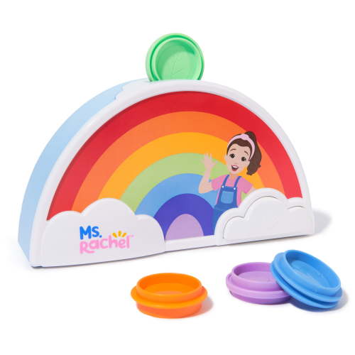 Ms. Rachel Electronic Rainbow Color Sorter with Lights, Music & Sounds, 7 Colors, For Kids Ages 1+