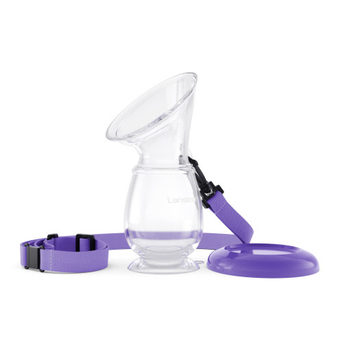 Lansinoh Silicone Breast Pump for Breastfeeding Moms, 4 fl oz