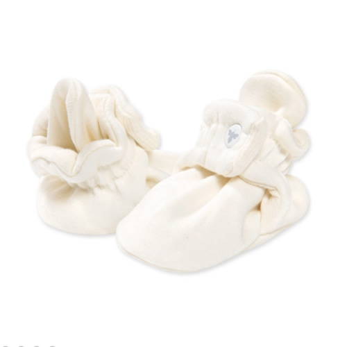 Solid Adjustable Organic Baby Booties | Burt's Bees Baby™
