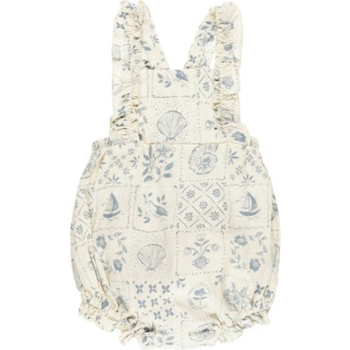 Chiara Tile Bubble Romper, 6-12M