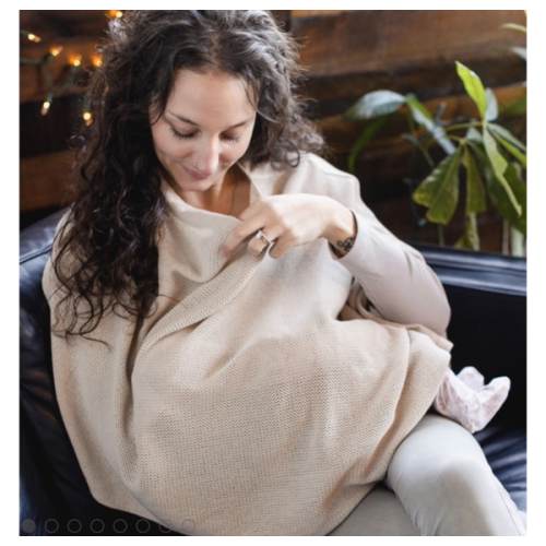 Cozy Canopy™ Natural Nursing Cover for Baby | Burt's Bees Baby®