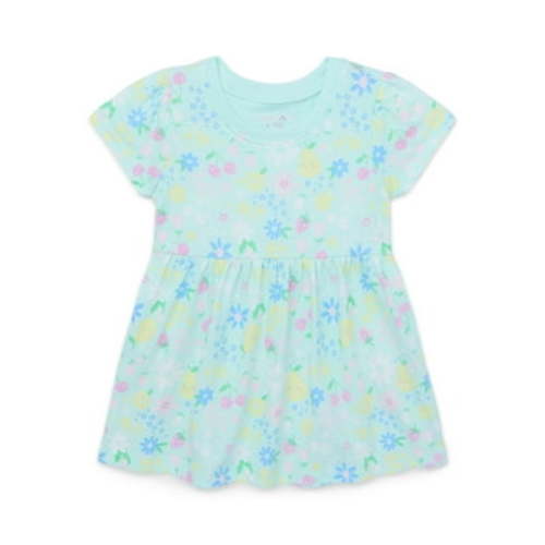 Garanimals Baby Girls Print Jersey Dress, Sizes 0-24 Months
