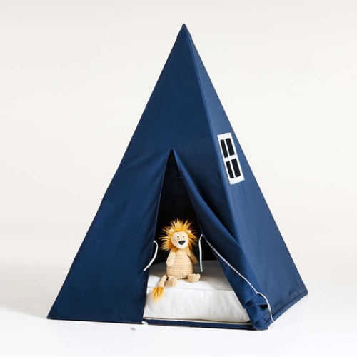 Indoor/Outdoor Adventure Kids Blue Canvas Playhouse