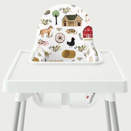 Highchair Cushion Cover - Pleasant Farm – Yeah Baby Goods