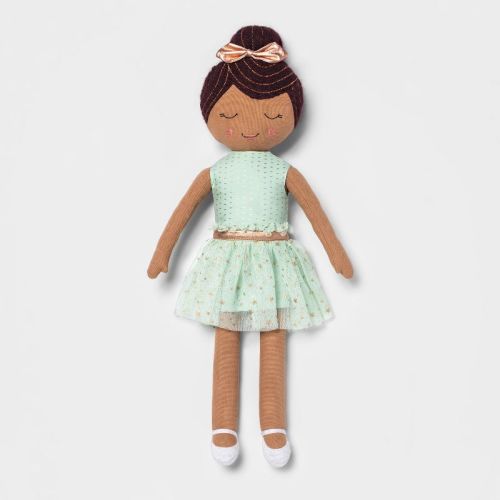 Ballerina Dress Kids' Throw Pillow - Pillowfort™, Color: Mint