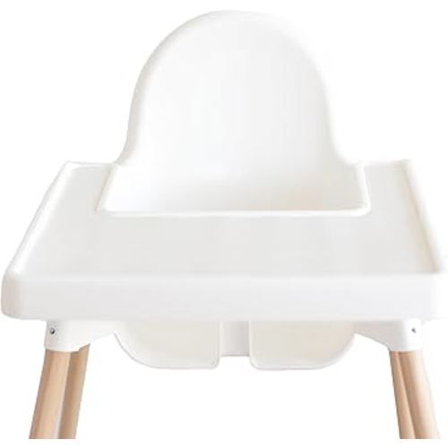 Yeah Baby Goods Placemats Compatible with The IKEA Antilop Highchair (Coconut Cream) - Food-Grade Silicone Highchair Tray Mat – Easy to Clean, High Chair Accessory