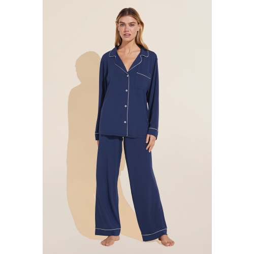 Gisele TENCEL™ Modal Long PJ Set (Navy) size small