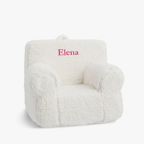 Anywhere Chair®, Cream Sherpa | Pottery Barn Kids