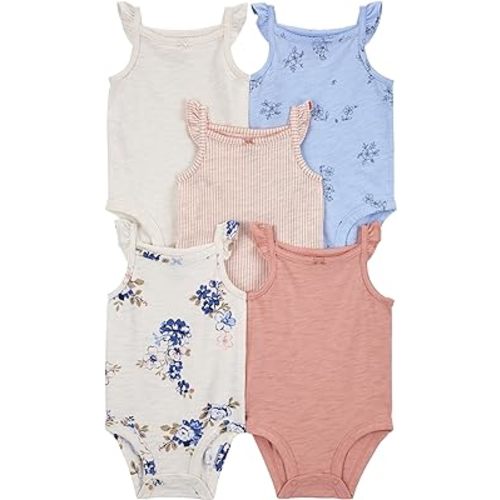 Carter's baby-girls Multi-pk Bodysuits 126g330