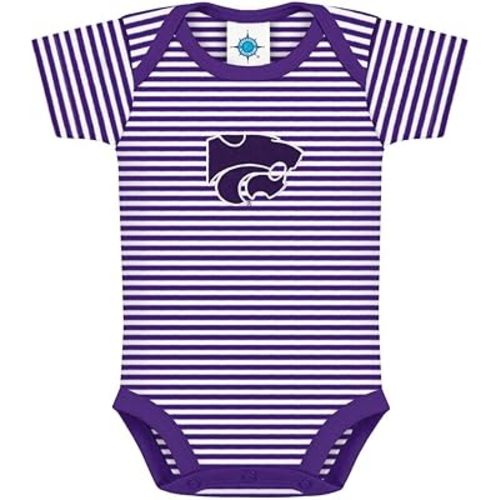 Creative Knitwear College Baby NCAA Infant Striped Bodysuit
