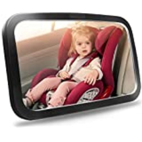 Skip Hop Baby Backseat Car Mirror, Style Driven, Black