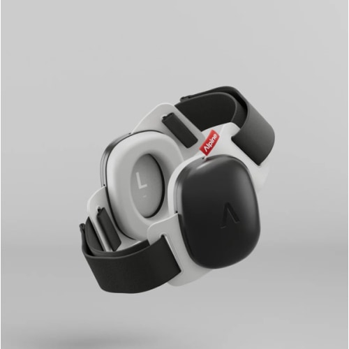 Alpine Muffy Baby in Black | Hearing protection for babies