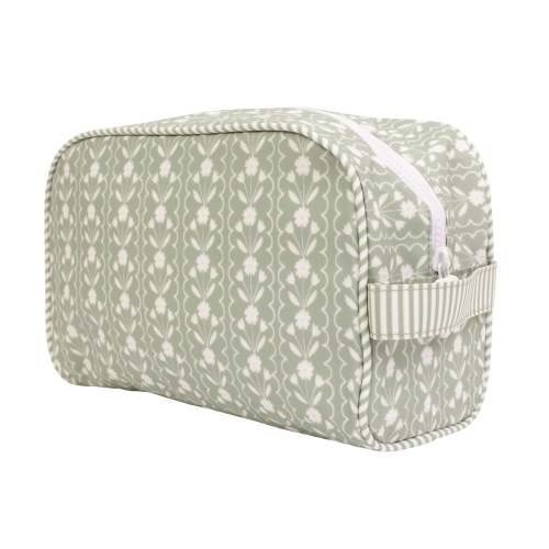 Sage Floral The Dopp Kit