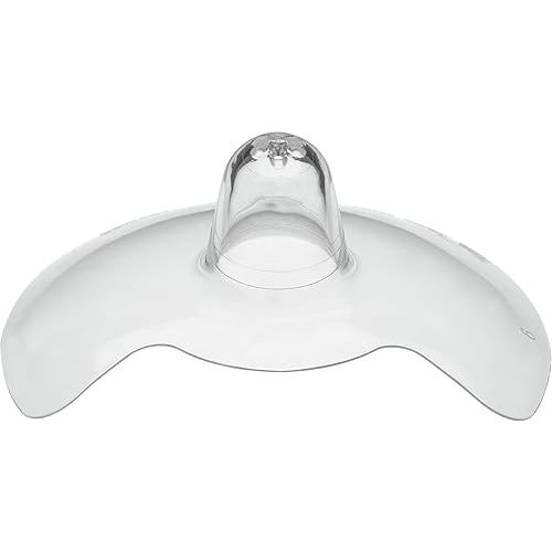 Medela Contact Nipple Shield for Breastfeeding, Small 16mm Nippleshield, For Latch Difficulties or Flat or Inverted Nipples, Made Without BPA
