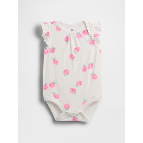 Baby First Favorites Flutter-Sleeve Bodysuit