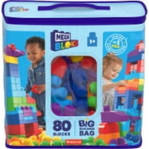 Mega Bloks® First Builders Big Building Blocks Bag, 80 pc