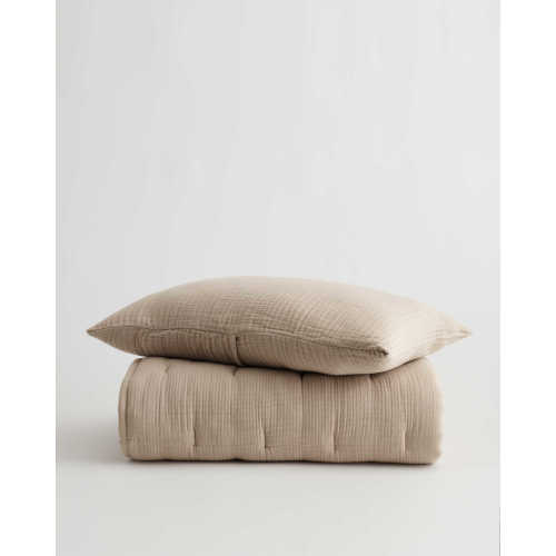 Organic Airy Gauze Toddler Quilt & Sham Set