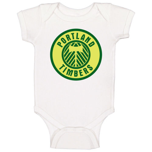 Portland Timbers Fc United Soccer League Usl1 Retro Team Logo Baby One Piece