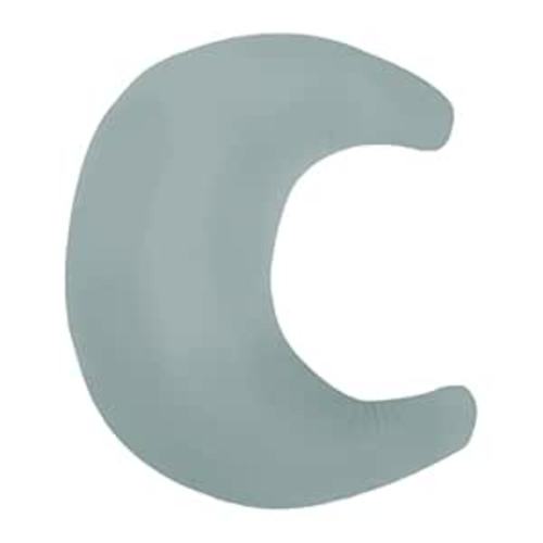 snuggle me Organic Nursing Pillow (New 2025 Design) | Bottle & Breastfeeding Pillow with Organic Cotton Cover & Fiberfill, Machine Washable Feeding Pillow, Newborn Essentials Must Haves (Slate) - v2