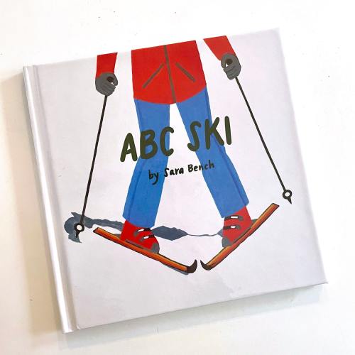 ABC SKI, Children&#39;s Alphabet Book, Ski Book