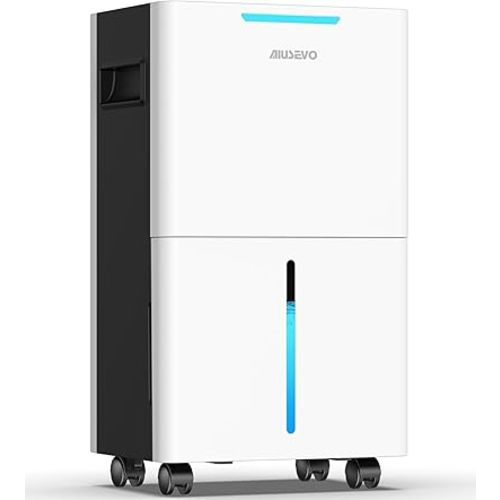 1500 Sq.ft Dehumidifier for Basement and Large Room, 21 Pint Dehumidifiers for Home with Drain Hose, Intelligent Humidity Control, 3 Operation Modes, 24H Timer, Ideal for RV, Bathroom, Bedroom