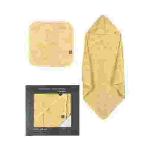 Modern Moments By Gerber Gender Neutral Hooded Towel and Washcloth Gift Set, 2-Piece, One Size