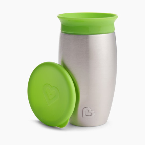Munchkin 360° Stainless Steel Sippy Cup - Assorted (Colors May Vary), 10 Oz, 1