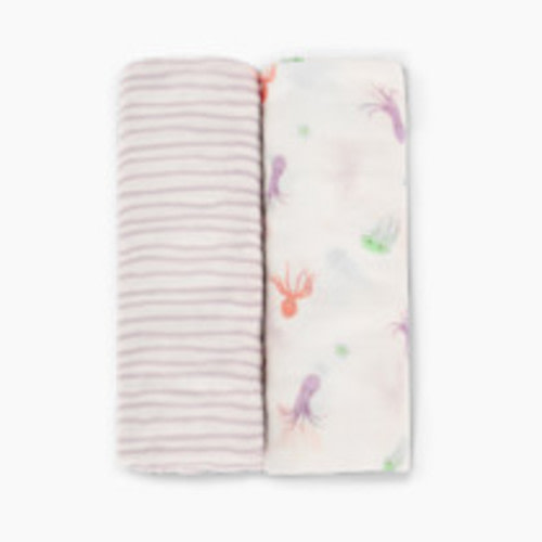 Bamboo Little Swaddle Set - Octopus