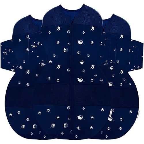 SNOO Sleep Sack - 3-Pack Bundle (Midnight Planets, S, M, L)
