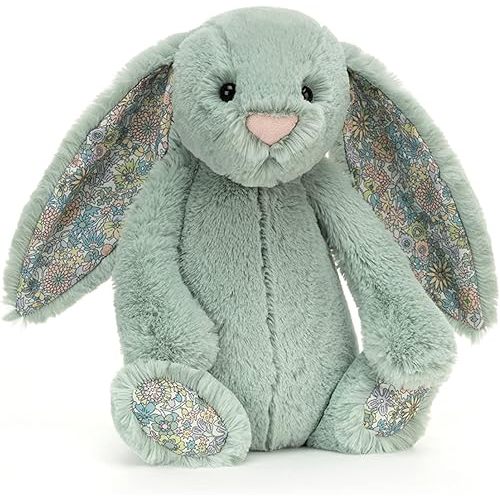 Jellycat Blossom Sage Bunny Stuffed Animal, Medium 12 inches | Rabbit and Bunny Plush Toy | Classic Children's Gift