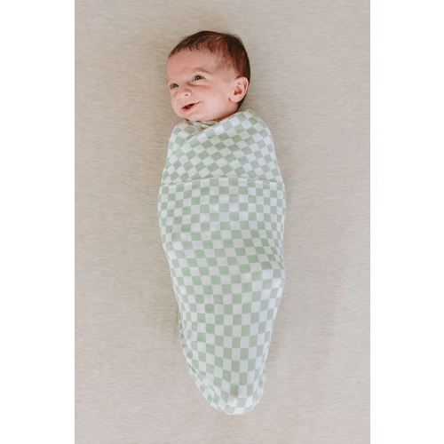 Fern Chequer Swaddle
