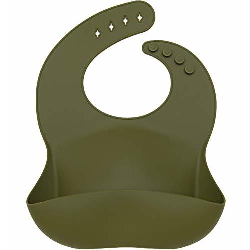 Loulou Lollipop Soft, Waterproof Silicone Feeding Bib