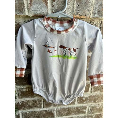 Duck dog long sleeve bubble