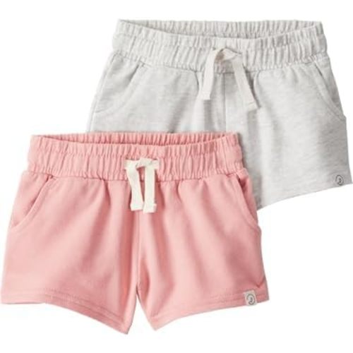 little planet by carter's Baby 2-Pack Shorts Made with Organic Cotton