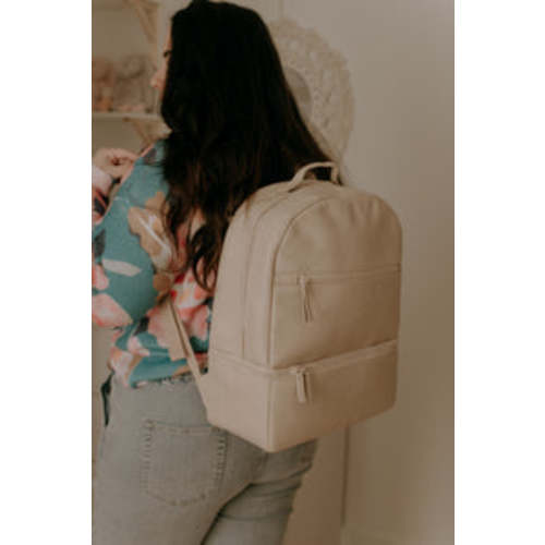 Sac à couches beige – Kim et Joe