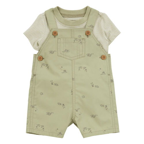 Baby 2-Piece Tee & Shortall Set - Carter's | Carter's