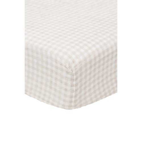 Cotton Muslin Crib Sheet
