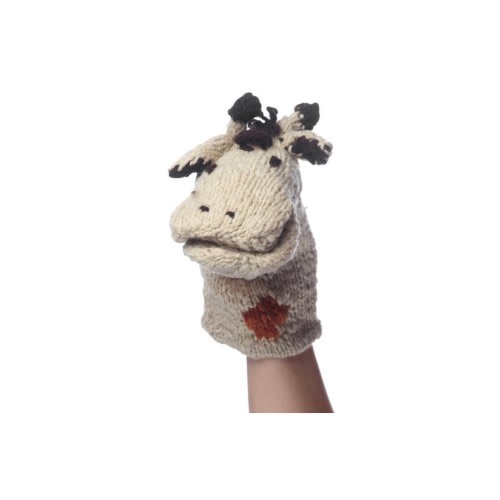 Organic Wool Knit Hand Puppet | Gerald the Giraffe, Medium
- Only 1 left