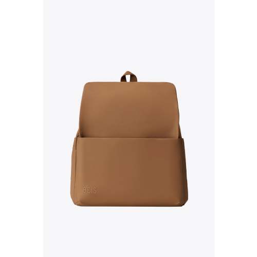 The Everyday Diaper Backpack in Camel Nylon