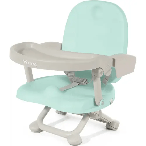 YOLEO Child Booster Chair, Portable High Chair for Baby, Only 2 kg, Booster Seat with Safety Belt and Removable Tray, Suitable for Children from 6 to 36 Months : Amazon.de: Baby Products