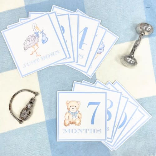 Sir Proper's Month Markers - Buckhead Blue