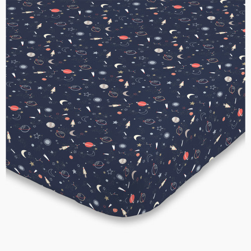 NoJo Baby Nursery Fitted Crib Sheet - Cosmic Solar System