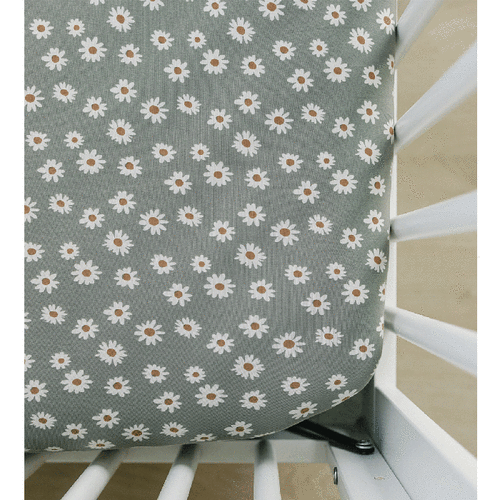 Bamboo Stretch Crib Sheet (Print)