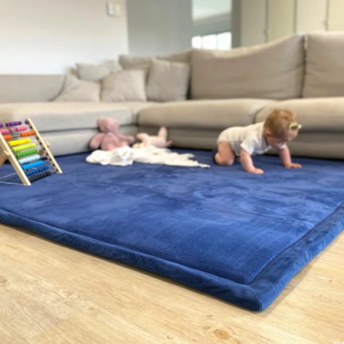 Relax Mat - Soft Foam Play Mat Berry Blue 5’ x 6.5’