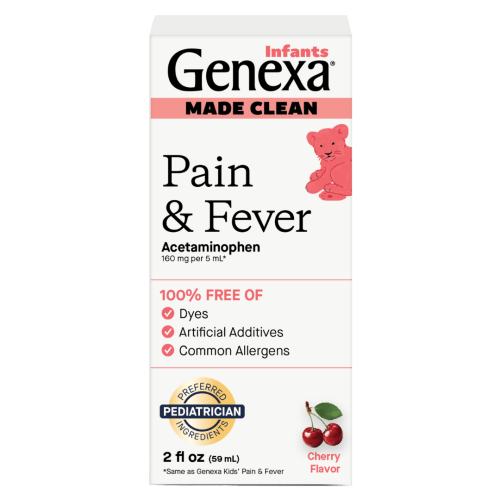 Infants' Pain & Fever Cherry Flavor