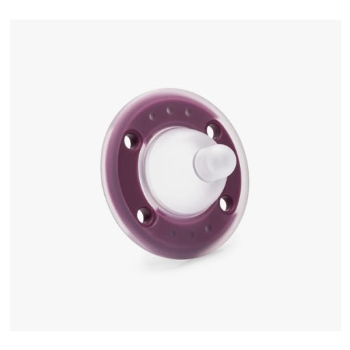Ninni Co - Ninni Pacifier Plum 1 pack Breast-like Pacifier