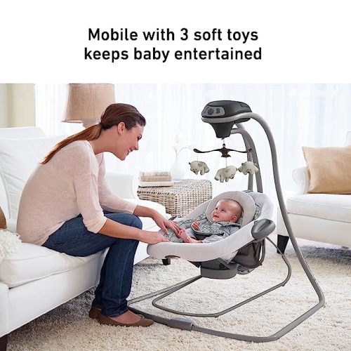 Graco DuetConnect LX Swing and Bouncer, Redmond