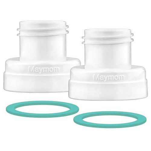Maymom Conversion Kit Compatible with Medela Sonata, Freestyle Flex, Pump in Style MaxFlow Pro Pro+ to Use with Phillips Avent Natural PP Bottle Spectra Bottle Thread Changer Avent Converter Kit