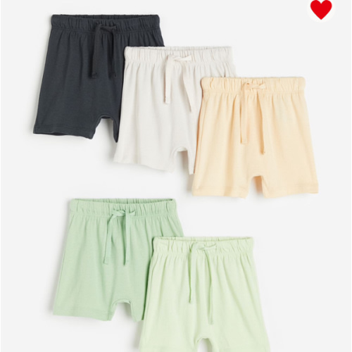 5-pack Cotton Jersey Shorts